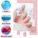 Nail Polish Clear Nail Polish Quick-Drying Long-Lasting Nail Polish Breathable Nail Polish No Need of Healing Nail Polish at Home (11 Clear Pink) (Pale Pink) - Buy Online on GoSupps.com