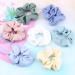 IVARYSS 12 PCS Cute Twill Fabric Hair Scrunchies for Girls and Women - Premium Elastic Bands Ponytail Holders in Color A - Buy Online on GoSupps.com