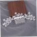minkissy the Rhinestone Alloy Hair Comb Bridal Headpieces for Wedding hairpin Wedding Bridal Hair Comb bridal accessories Wedding Flower Hair Comb bride decorate the Accessories - Buy Online on GoSupps.com
