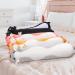Mewaii 44in Long Gray Cat Plush Pillow - Cute Stuffed Animal Squishy Toy for Kids - Buy Online on GoSupps.com