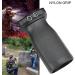 Gotyou Black Vertical Grip - Tactile Nylon Airsoft Front Handle for 20mm Picatinny Rail System | International Shipping - Buy Online on GoSupps.com