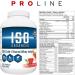 Pro Line Iso Advanced Whey Protein Isolate | 30 Grams Microfiltered Whey Isolate Protein | Sugar Free Low Fat Low Lactose Soy Free Whey Protein Powder (1.76LB Strawberry Banana) Strawberry Banana 1.76LB - Buy Online on GoSupps.com