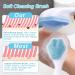 Silicone Face Brush Scrubber & Scalp Massage Tool - Exfoliating Facial Scrubber for Men & Women - Cute Paw Shaped Spa Tool with Soft Bristles for Effective Skincare - Buy Online on GoSupps.com