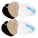 5 Pairs Palm Rest Sandals Foot Pads Blue Sandals Blue Sandles Metatarsal Pad Toe Cushions for Relief Ball of Foot Comfy Foot Grip Pads Comfier Non-Slip Slippers Gel