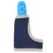 Finger protection the sucking of the baby stalls thumb baby finger protection silicone bite ring breathable-active wrist band finger-luxury stop protection for toddlers (blue)