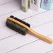 Ankroyu Double-Sided Beard Brush Set | Wooden Handle & Face Hair Trim Brush for Men | Perfect for Grooming & Bar Cleaning - Buy Online on GoSupps.com