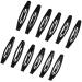 48-Piece Black Metal Snap Hair Clips | Stylish Hair Accessories for Women & Girls - Buy Online on GoSupps.com