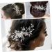 Beavorty Wedding Hair Accessories Hair Pin Hair Barrettes Rhinestones Tiara Hair Clips Hair Comb Clips Girl Headpieces for Wedding Metal Hair Comb Bride Pearl Decorate Vintage - Buy Online on GoSupps.com