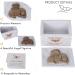 ACTLATI Engraved Resin Pet Urn for Dogs Ashes - Hand-Crafted Cremation Memorial Keepsake Box - Buy Online on GoSupps.com