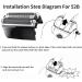 52B for Braun Series 5 Electric Shaver Replacement Head - Compatible With Series5 Shavers 5020 5020s 5040 5040s 5050 5050cc 5090 5090cc etc by Models - Buy Online on GoSupps.com