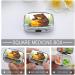 Portable Pill Box Bear Eats Honey - 2 Compartment Metal Pill Organizer for Pocket & Purse | Decorative Medicine Case - Buy Online on GoSupps.com