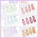 SEISSO Transparent Nude Jelly Gel Nail Polish Set - 6 Sheer Colors for DIY Nail Art - Perfect Gift for Girls and Women - Buy Online on GoSupps.com
