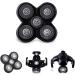 Shaver Replacement Blades 5 Blades System Shaving Heads for Men 5D Replaceable Floating Electric Shavers Blade Trimmers Accessory Alternate Razor Shaver Head As Picture - Buy Online on GoSupps.com
