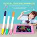 YR Dual Sided Neon Pens - 12 Pack for Light Up LED Board | Neon Markers for Drawing, Sketching, and Writing on Learning Tablets - Buy Online on GoSupps.com