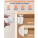 17 PCS Magnetic Child Safety Cupboard Locks - Easy Install, No Drilling, Baby Proofing Locks for Kitchens, Cabinets, Drawers - 3M Adhesive, Invisible Design - Buy Online on GoSupps.com