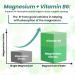 Arofum Magnesium Citrate Capsules for Constipation & Sleep Support - Vegan Magnesium Citrate Supplement with Vitamin B6 & L-Theanine for High Absorption - 120 Capsules, Non-GMO - Buy Online on GoSupps.com