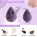 Make-Up Sponge Set - 4 Latex-Free Beauty Blenders in Morandi Purple | Dual Makeup Sponges with Holder for Flawless Foundation Application - Buy Online on GoSupps.com