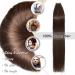 Elailite Real Hair Extensions Tape - Invisible Tape in 20PCs Remy Human Hair 35cm 40g #04 Mittel Braun - Premium Quality - Buy Online on GoSupps.com