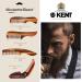 Kent A 81T Pocket Comb & Beard Comb for Mustache and Beard - Fine Tooth Comb for Grooming - Travel Kit for Beard Care - Buy Online on GoSupps.com