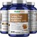 NusaPure Turkey Tail Mushroom Capsules 12,000mg - 200 Vcaps | Vegetarian, Non-GMO, Gluten Free | Bioperine Extract 10:1 - Buy Online on GoSupps.com
