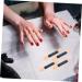 DRESSOOS 50pcs Nail Sponge Nail Art Manicure Art Accessories Manicure Supply Eyeshadow Manicure Art Tool Nail Modification Brush Nail Beauty Tool Practical Manicure Brush Nail Beauty Brush - Buy Online on GoSupps.com