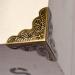 20 Pcs Vintage Bronze Corner Protectors Decorative Metal Covers Antique Triangle Safety Guards Retro Right Angle Bracket for Jewelry Case Edge Wood Box Corner Craft Chest Furniture (Side Length:25mm) - Buy Online on GoSupps.com