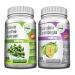Pure Green Coffee Bean Extract + Pure Garcinia Cambogia Extract - Weight Management Bundle - 120 Veggie Capsules