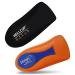 Plantar Fasciitis Heel Cup for Heel Pain Max Shock Absorption Inserts for Knee, Back for Women and Men Heel Pain Relief ((Yellow Pad) W 6-11.5 / M 4.5-9.5) (Color 1, W 6-11.5 / M 4.5-9.5) Color 1 W 6-11.5 / M 4.5-9.5