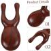 Anneome Massage Device Nose Roll - Gua Sha Facial Tool & Eye Cream Applicator for Nose Lifting & Eye Massage | Sandalwood Travel Curly Kamm - Buy Online on GoSupps.com
