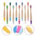 FRCOLOR 10pcs Travel Toothbrush Set for Kids - Ideal for Camping & Household Use | Soft Nylon Bristles - Buy Online on GoSupps.com
