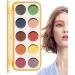Eye Shadow Palette Makeup 10 Shades Highly Pigmented Eyeshadow Matte Shimmer Eyeshadow Pallet Long Lasting Blendable Natural Colors Make up Eye Shadows Proidl 02# Pearl Disc - Buy Online on GoSupps.com