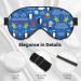 Penguin Turtle Print Unisex Sleep Eye Mask | Soft Comfort Eye Shade for Travel Yoga & Shift Work - Buy Online on GoSupps.com