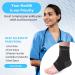 Ankle Brace for Sprained Ankle - Compression Support Sleeve for Achilles Tendonitis & Foot Pain Relief | Unisex Wrap with Strap for Torn Ligaments & Sprains - Buy Online on GoSupps.com