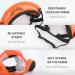 Namsan Dog Glasses - UV Protection Sunglasses for Large Dogs | Adjustable Band & Sponge-Nose Pad - Orange - Buy Online on GoSupps.com