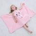 Cartoon Hooded Baby Towel | Premium Soft Bathrobe for 0-7T | Rabbit Design | 27.5 x 47 Inch - Buy Online on GoSupps.com