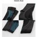 3 Pairs Level 2 Compression Ankle Braces - Open Toe Sport Sleeve Socks for Arch Support & Achilles Pain Relief - Large Blue - Buy Online on GoSupps.com