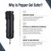 SABRE Ruger Pepper Gel - 25 Bursts, 12-Foot Range, UV Dye, Finger Grip, Key Ring - Black Pepper Spray - Buy Online on GoSupps.com