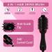 Dual Voltage Hair Dryer Brush - Travel-friendly Hot Air Brush & Styler with European Plug Anti-frizz Technology 110V-240V Volumizer - Buy Online on GoSupps.com