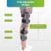 Komzer Hinged Knee Brace - Adjustable Orthopedic Post Op Support for Left and Right Leg - Buy Online on GoSupps.com