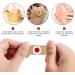 Viowey Corn and Callus Removal Pads - 24 Count Pack for Foot Care, Toe Corn Relief, Wart Removal - Foot and Hand Corn Plasters with Hole - Buy Online on GoSupps.com