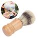 Premium Men's Shaving Brush with Wooden Handle | Comfortable Foam & Versatile Use for Salon or Home - Buy Online on GoSupps.com