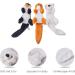 Joyelf Plush Squeaking Dog Toys - Interactive No-Fill Sea Animal 3-Pack for Medium & Large Dogs - Penguin Polar Bear & Otter - Buy Online on GoSupps.com