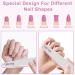 12Pcs CGBE Professional Nail Files Set - 150/150 Grit Double-Sided Emery Board for Manicure, Home and Salon Use - Buy Online on GoSupps.com
