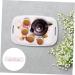 Alipis Serving Home European Household Accessory Supply Multi-Function Dessert Convenient Coffee Tea Style 45.7X31.4X2.8CM Pink - Buy Online on GoSupps.com