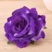 Solustre Rose Flower Hair Clips Brooch Artificial Big Rose Hairpin Pin up Flower Brooch for Women Girls Party (Grape Purple) - Buy Online on GoSupps.com