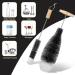 CAM2 Sponge Cleaning Brush Non Marking Cleaning Bottle Cleaner for 0.6 litre Glass Bottle Baby Food Bottle Soda Bottle Water Bottle Crystal Bottle Soda Bottle - Buy Online on GoSupps.com