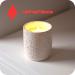 Calmcandle Soy Wax Fragrance Candle | Luxury Ceramic | 100% Natural | 230g | 60h Burn Time | Artistic Gift Box - Stellar Glow - Buy Online on GoSupps.com