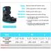 Medical Inflatable Air Cam Walker Boot for Foot Pain Recovery - Black (Medium) - Buy Online on GoSupps.com