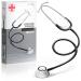 AIESI® DOCTOR B-SCOPE Professional Dual Head Adult Stethoscope Black
