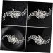 FRCOLOR 1 Pc Hair Comb Hair Side Combs Rhinestone Flower Clips Handmade Hair Decor Hairpins Clip Wedding Pearl Hair Pin Alloy European and American Bride Accessories - Buy Online on GoSupps.com